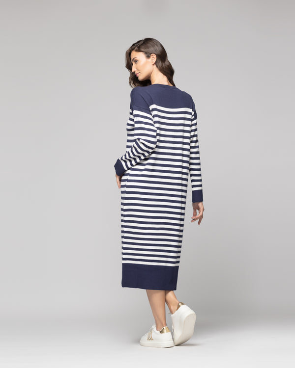 Vestido Mujer Catalina Azul Lineatre