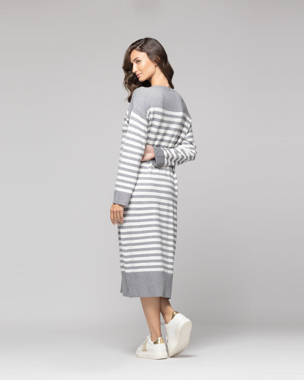 Vestido Mujer Catalina Gris Lineatre