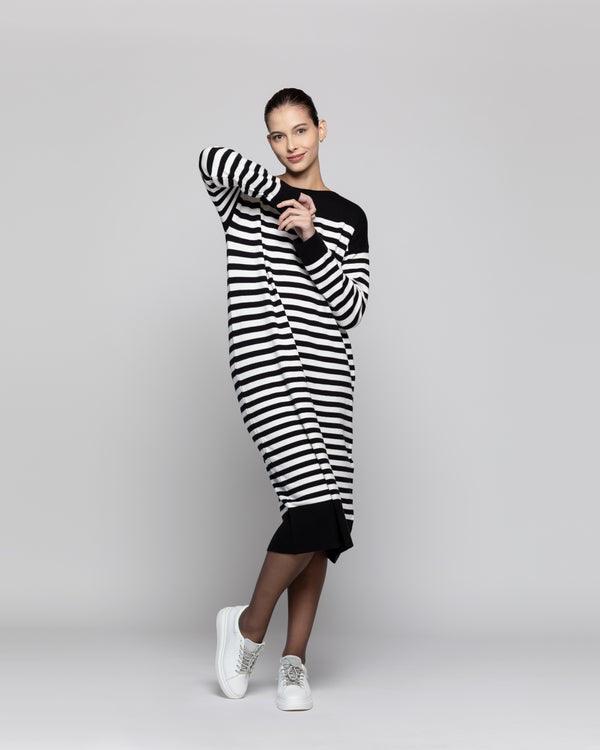 Vestido Mujer Catalina Negro Lineatre