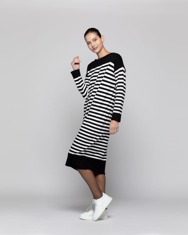 Vestido Mujer Catalina Negro Lineatre