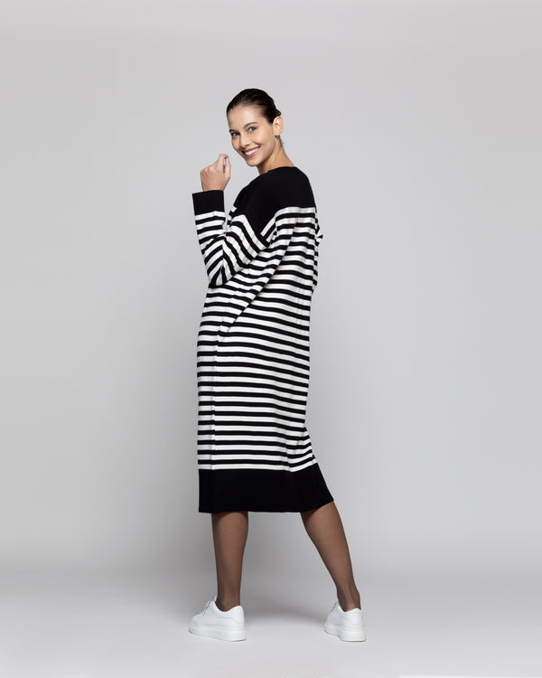 Vestido Mujer Catalina Negro Lineatre