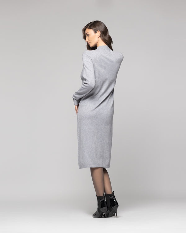 Vestido Mujer Ibis Gris Lineatre
