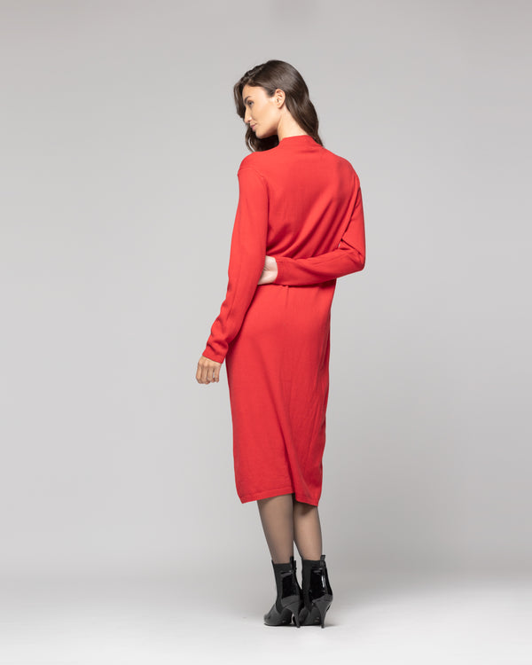 Vestido Mujer Ibis Rojo Lineatre
