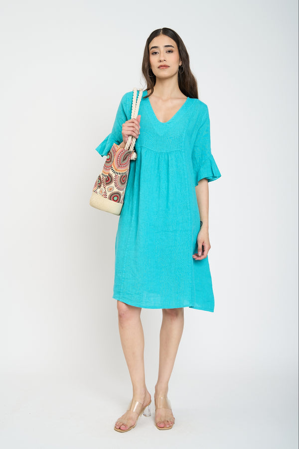 Vestido Mujer Gloria Esmeralda Lineatre