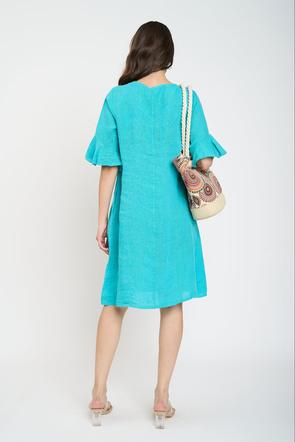 Vestido Mujer Gloria Esmeralda Lineatre