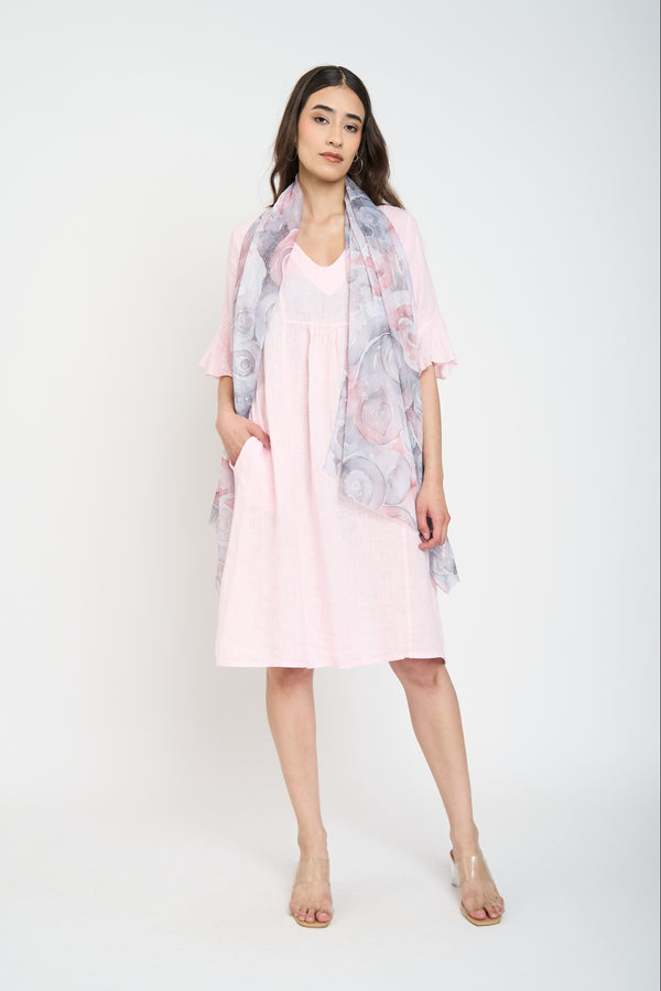 Vestido Mujer Gloria Rosa Lineatre