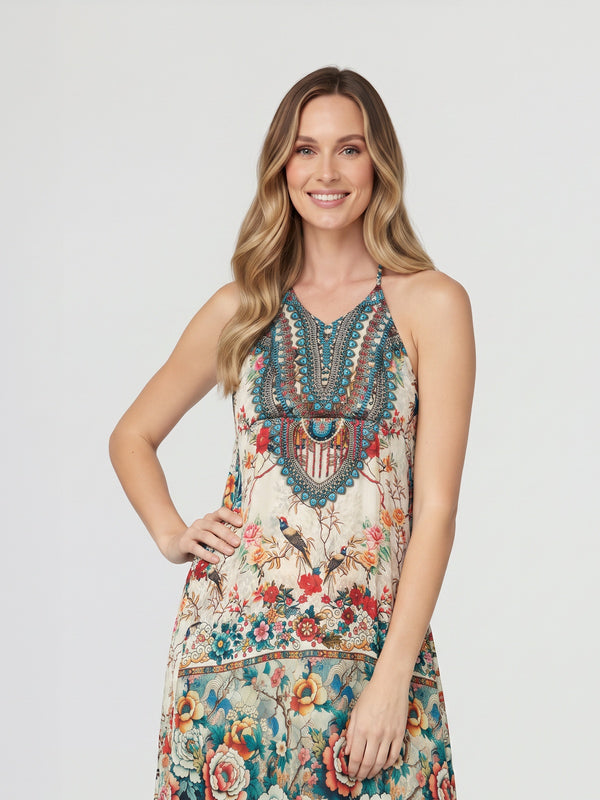 Vestido Mujer Priscila Crudo Lineatré