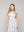 Vestido Mujer Velinda Con Vuelos Y Elasticado Estampado Celeste Lineatre