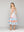 Vestido Mujer Velinda Con Vuelos Y Elasticado Estampado Celeste Lineatre
