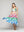 Vestido Mujer Velinda Con Vuelos Y Elasticado Estampado Multicolor Lineatre