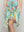 Vestido Mujer Varya Corto Cuello Halter Estampado Verde Turquesa Lineatre