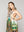Vestido Mujer Varya Corto Cuello Halter Estampado Verde  Lineatre