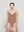 Vestido Mujer Vicenta Largo Cuello V Estampado Fucsia  Lineatre