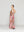 Vestido Mujer Vicenta Largo Cuello V Estampado Fucsia  Lineatre