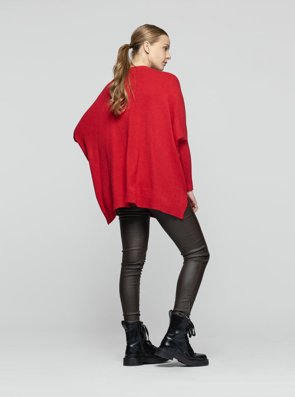 SWEATER CARINA ROJO