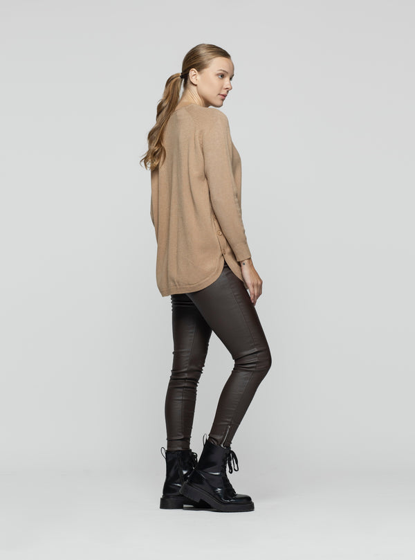 Sweater Mujer Tania  Café Lineatre