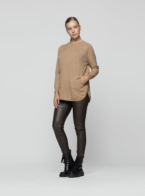 Sweater Mujer Tania  Café Lineatre