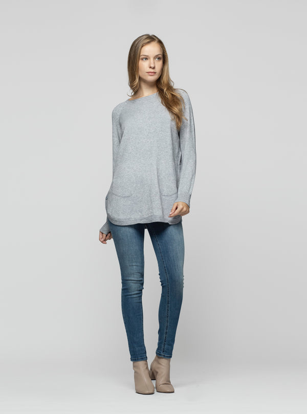 SWEATER TAINA GRIS