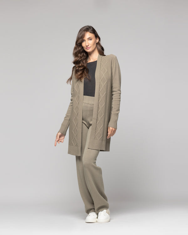 Sweater Mujer Giselle Verde-Fango Lineatre