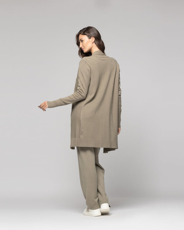 Sweater Mujer Giselle Verde-Fango Lineatre