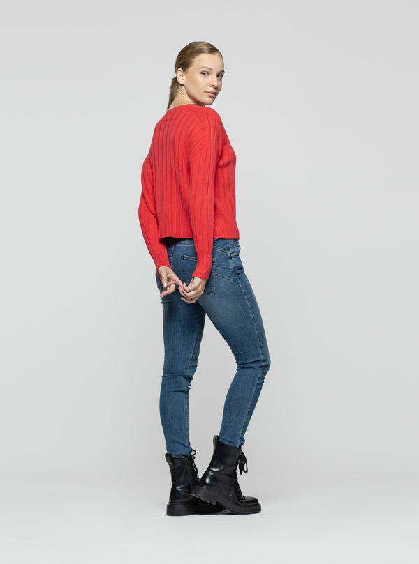 SWEATER SELENA ROJO