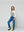 Sweater Wilmary Escote Redondo Mangas 3/4 Rayas Azul Lineatre