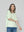 Sweater Mujer Weilis Manga 3/4  Escote Bote Verde Agua Lineatre