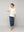 Sweater Mujer Weilis Manga 3/4 Escote Bote Blanco Crudo Lineatre