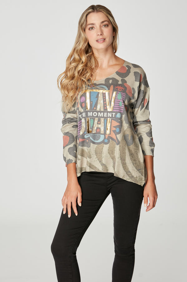 Sweater Olga Negro