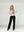 Sweater Mujer Eleonora Regular Cuello en V Manga 3/4 Blanco Lineatre