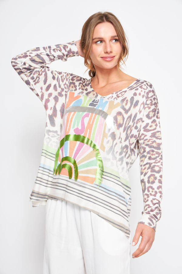 SWEATER EYLA LEOPARDO