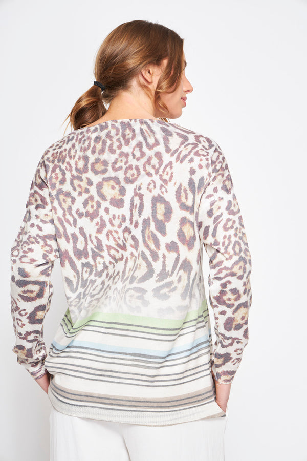 SWEATER EYLA LEOPARDO