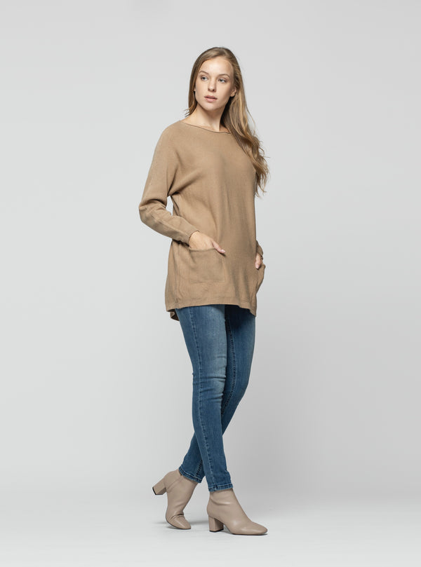 SWEATER NOA CAMEL