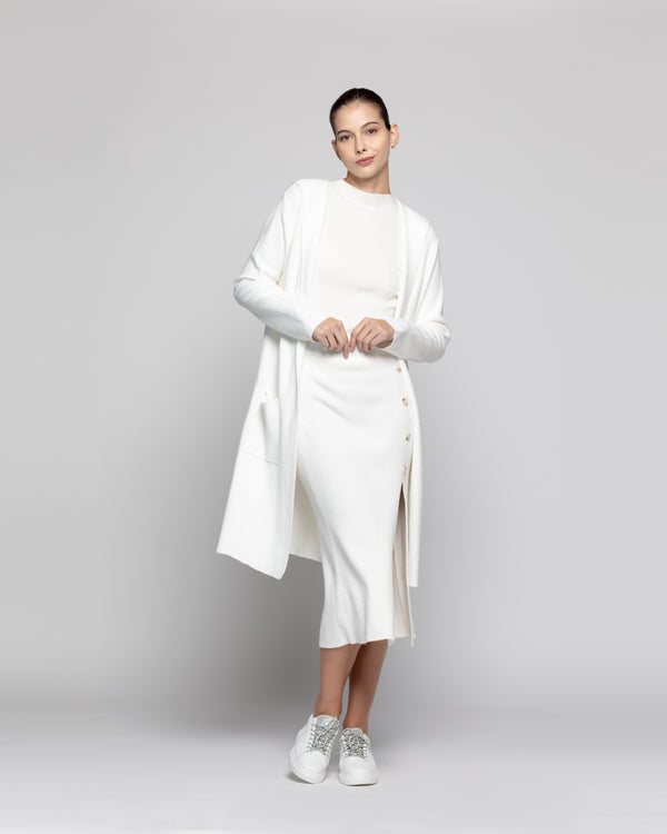 Sweater Mujer Tiziana Blanco Lineatre