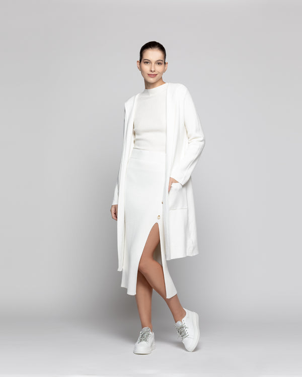 Sweater Mujer Tiziana Blanco Lineatre