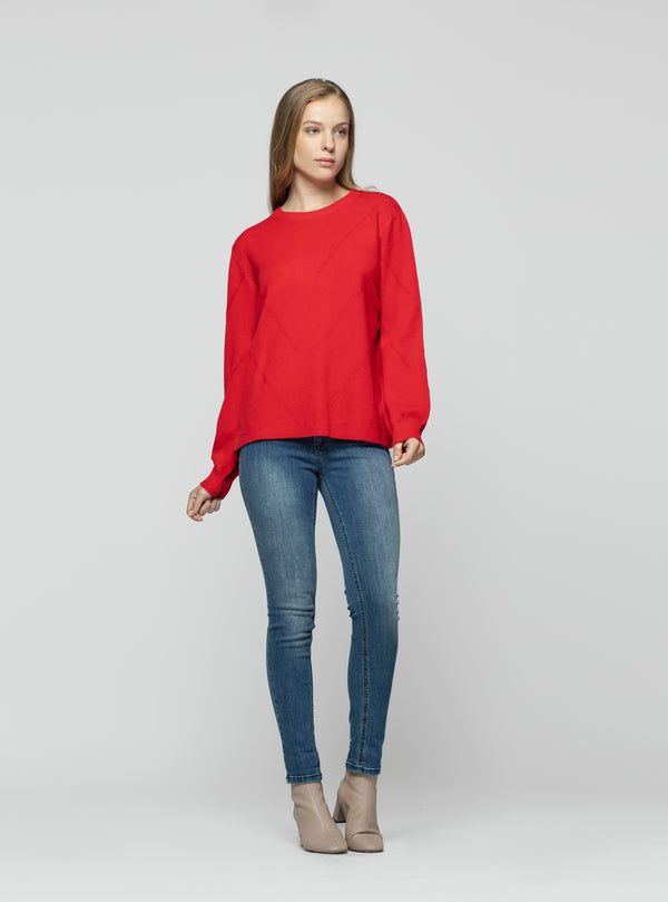 SWEATER SAMIA ROJO