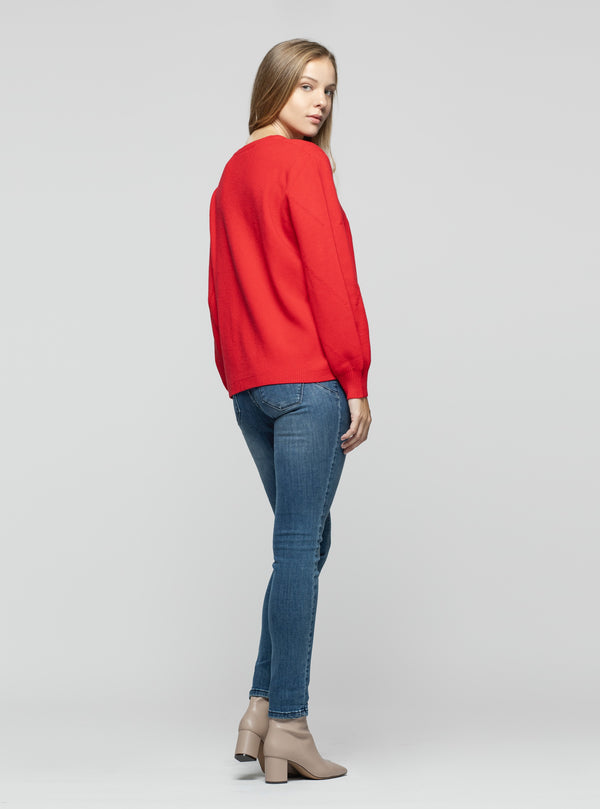 SWEATER SAMIA ROJO