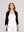 Sweater Mujer Waleska Tipo Cardigan Liso Manga Larga Negro Lineatre