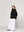 Sweater Mujer Waleska Tipo Cardigan Liso Manga Larga Negro Lineatre