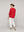 Sweater Mujer Waleska Tipo Cardigan Liso Manga Larga Rojo Lineatre