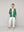 Sweater Mujer Waleska Tipo Cardigan Liso Manga Larga Verde Lineatre