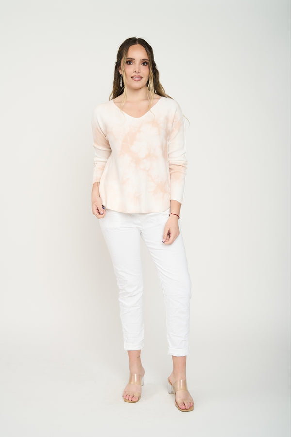 Sweater Mujer Rita Beige Lineatre
