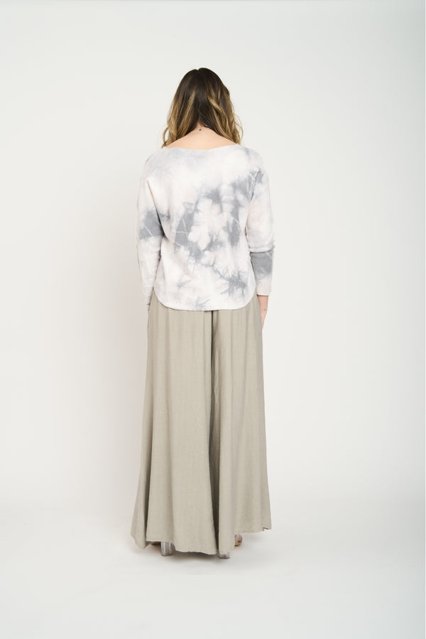Sweater Mujer Rita Gris Lineatre