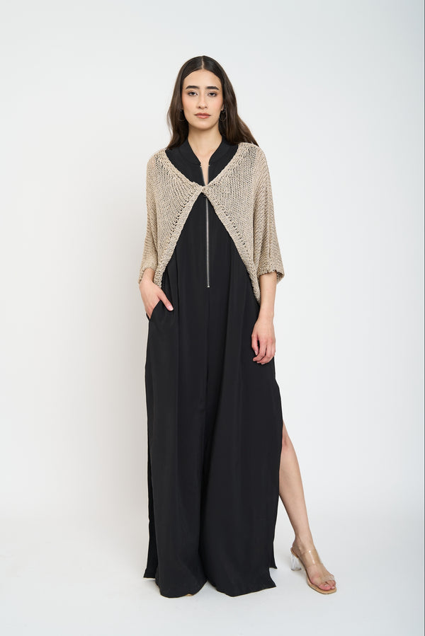 Cardigan Mujer Anita Oro Lineatre