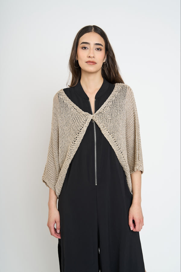 Cardigan Mujer Anita Oro Lineatre