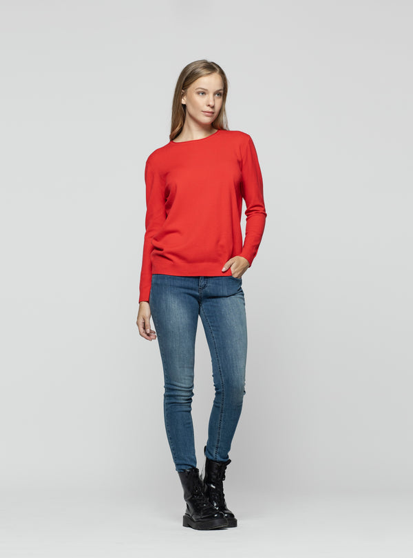 SWEATER KALINA ROJO