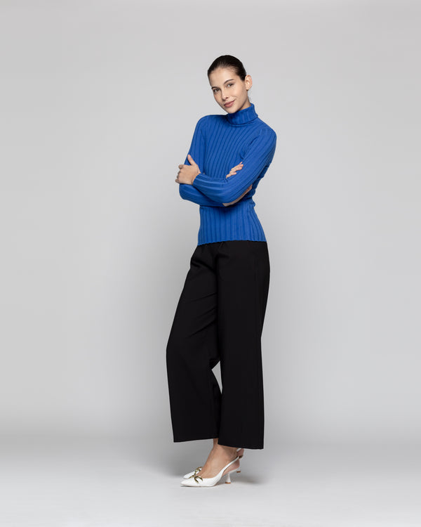 Sweater Mujer Isolde Azul Lineatre