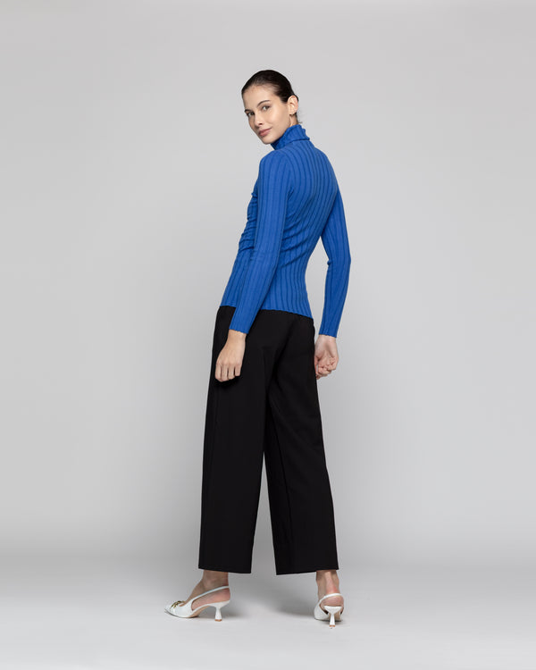 Sweater Mujer Isolde Azul Lineatre