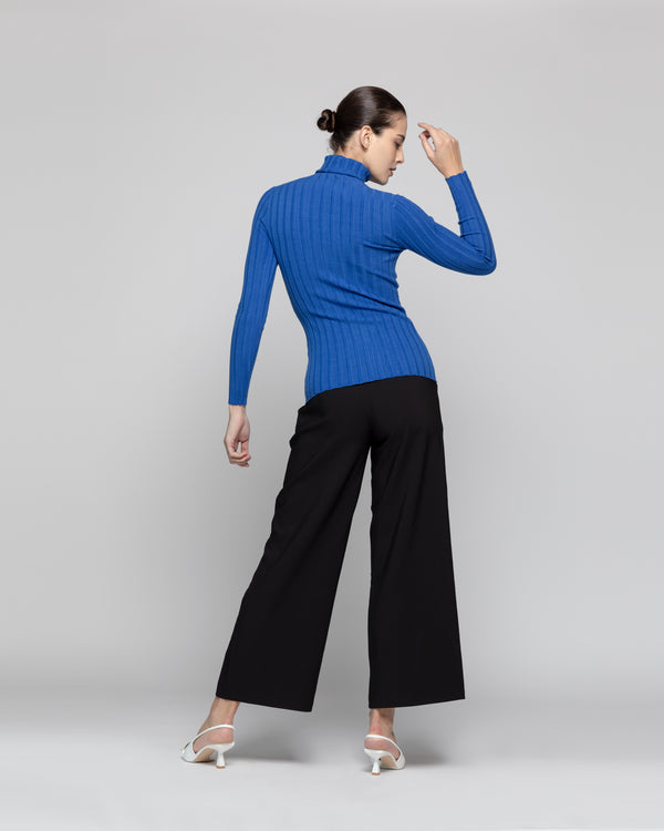 Sweater Mujer Isolde Azul Lineatre