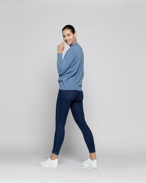 Sweater Mujer Nube Azul Lineatre